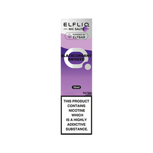 Load image into Gallery viewer, 10mg ELFLIQ By Elf Bar 10ml Nic Salt (50VG/50PG)