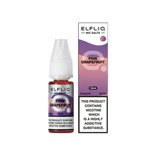 Load image into Gallery viewer, 20mg ELFLIQ By Elf Bar 10ml Nic Salt (50VG/50PG)