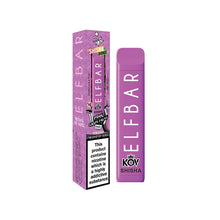 Load image into Gallery viewer, Expired :20mg Elf Bar Kov Shisha Range NC600 Disposable Vape Pod 600 Puffs