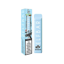 Load image into Gallery viewer, Expired :20mg Elf Bar Kov Shisha Range NC600 Disposable Vape Pod 600 Puffs