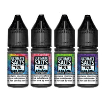 Load image into Gallery viewer, 20mg Ultimate Puff Salts On Ice 10ml Flavoured Nic Salts (50VG/50PG)