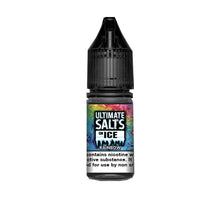Load image into Gallery viewer, 20mg Ultimate Puff Salts On Ice 10ml Flavoured Nic Salts (50VG/50PG)