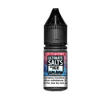 Load image into Gallery viewer, 20mg Ultimate Puff Salts On Ice 10ml Flavoured Nic Salts (50VG/50PG)