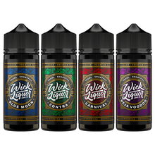 Load image into Gallery viewer, Wick Liquor 100ml Shortfill 0mg (70VG/30PG)