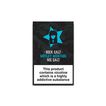 Load image into Gallery viewer, Rock Salt Nic Salt By Alfa Labs 20MG 10ml (50PG/50VG)