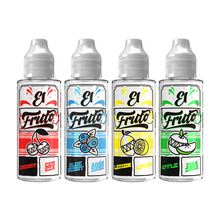 Load image into Gallery viewer, El Fruto 100ml Shortfill 0mg (70VG/30PG)