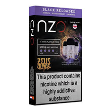 Load image into Gallery viewer, NZO 20mg Zeus Salt Cartridges with Red Liquids Nic Salt (50VG/50PG)