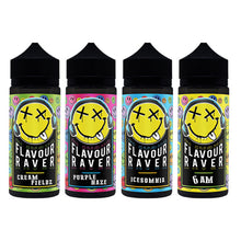 Load image into Gallery viewer, Flavour Raver 100ml Shortfill 0mg (80VG/20PG)