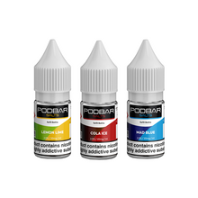 Load image into Gallery viewer, 20mg Podbar Salts by Kingston 10ml Refill Nic Salts (60VG/40PG)