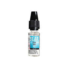 Load image into Gallery viewer, 10mg Bear Flavours Ice 10ml Nic Salts (50PG/50VG)
