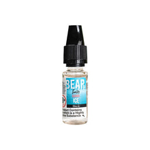 Load image into Gallery viewer, 20mg Bear Flavours Ice 10ml Nic Salts (50PG/50VG)