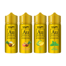 Load image into Gallery viewer, Nicotine-Free AU Gold By Kingston 100ml Shortfill