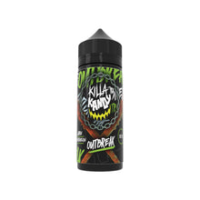 Load image into Gallery viewer, Killa Kandy 100ml Shortfill 0mg (80VG/20PG)