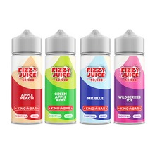 Load image into Gallery viewer, Fizzy Juice King Bar 100ml Shortfill 0mg (70VG/30PG)