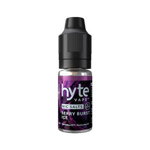 Load image into Gallery viewer, 11mg Hyte Vape 10ml Nic Salts (50VG/50PG)