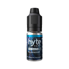 Load image into Gallery viewer, 11mg Hyte Vape 10ml Nic Salts (50VG/50PG)