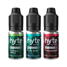 Load image into Gallery viewer, 11mg Hyte Vape 10ml Nic Salts (50VG/50PG)