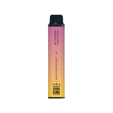 Load image into Gallery viewer, 0mg Aroma King Legend Disposable Vape Device 3500 Puffs