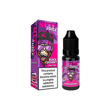 Load image into Gallery viewer, 20mg Vapes Bars Nitty Juice Salts 10ml Nic Salt (50VG/50PG)
