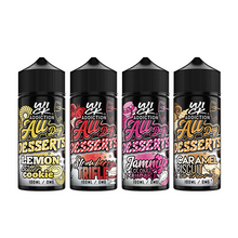 Load image into Gallery viewer, Wick Addiction All Day Desserts 100ml Shortfill 0mg (70VG/30PG)
