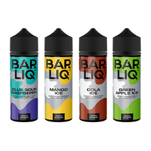 Load image into Gallery viewer, 0mg Bar Liq shortfill 120ml (70VG/30PG)