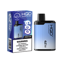 Load image into Gallery viewer, 20mg HQD EZ Bar Disposable Vape Device 600 Puffs