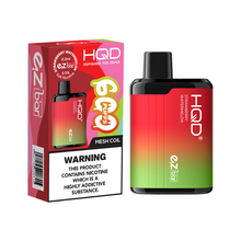Load image into Gallery viewer, 20mg HQD EZ Bar Disposable Vape Device 600 Puffs