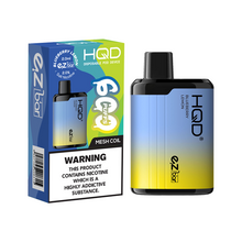 Load image into Gallery viewer, 20mg HQD EZ Bar Disposable Vape Device 600 Puffs