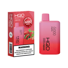Load image into Gallery viewer, 0mg HQD HBAR Disposable Vape Device 6000 Puffs