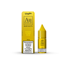 Load image into Gallery viewer, 20mg AU Gold By Kingston Nic Salt 10ml (60VG/40PG)