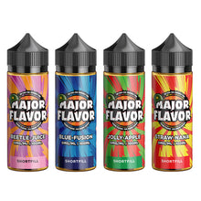 Load image into Gallery viewer, Major Flavor 100ml Shortfill 0mg (70VG/30PG)