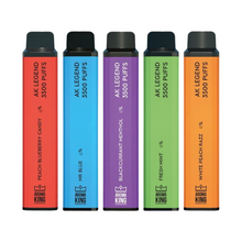 Load image into Gallery viewer, 0mg Aroma King Legend Disposable Vape Device 3500 Puffs