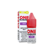Load image into Gallery viewer, 6mg One E-Liquids Flavoured Nic Shot 10ml (50VG/50PG)