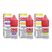 Load image into Gallery viewer, 6mg One E-Liquids Flavoured Nic Shot 10ml (50VG/50PG)