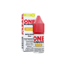 Load image into Gallery viewer, 6mg One E-Liquids Flavoured Nic Shot 10ml (50VG/50PG)