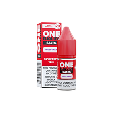 Load image into Gallery viewer, 20mg One E-Liquids Flavoured Nic Salts 10ml (50VG/50PG)