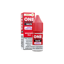 Load image into Gallery viewer, 10mg One E-Liquids Flavoured Nic Salts 10ml (50VG/50PG)