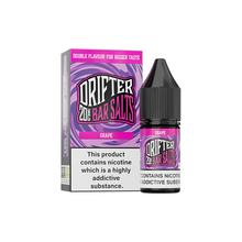 Load image into Gallery viewer, 20mg Drifter Bar Salts 10ml Nic Salts (50VG/50PG)