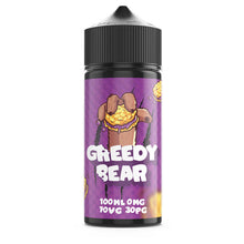 Load image into Gallery viewer, Greedy Bear 100ml Shortfill 0mg (70VG/30PG)