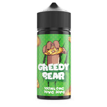 Load image into Gallery viewer, Greedy Bear 100ml Shortfill 0mg (70VG/30PG)