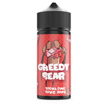 Load image into Gallery viewer, Greedy Bear 100ml Shortfill 0mg (70VG/30PG)
