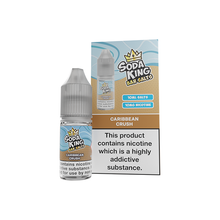 Load image into Gallery viewer, 10mg Soda King Bar SALTS Nic Salts 10ml - (50VG/50PG)