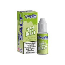 Load image into Gallery viewer, 20mg Kingston Salts 10ml Nic Salts (50VG/50PG)