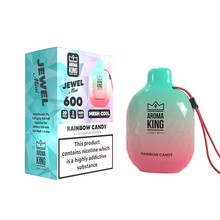 Load image into Gallery viewer, 0mg Aroma King Jewel Mini Disposable Vape Device 600 Puffs
