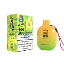 Load image into Gallery viewer, 0mg Aroma King Jewel Mini Disposable Vape Device 600 Puffs
