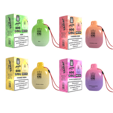 Load image into Gallery viewer, 0mg Aroma King Jewel Mini Disposable Vape Device 600 Puffs