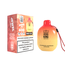 Load image into Gallery viewer, 0mg Aroma King Jewel Mini Disposable Vape Device 600 Puffs