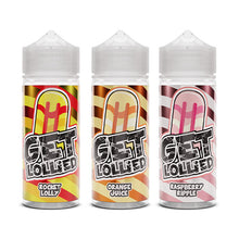Load image into Gallery viewer, Get E-Liquid Get Lollied 100ml Shortfill 0mg (70VG/30PG)