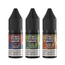 Load image into Gallery viewer, 10mg Ultimate E-Liquid Villains Salts 10ml Nic Salts (50VG/50PG)