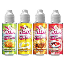 Load image into Gallery viewer, Wow That's What I Call Desserts 100ml Shortfill 0mg (70VG/30PG)